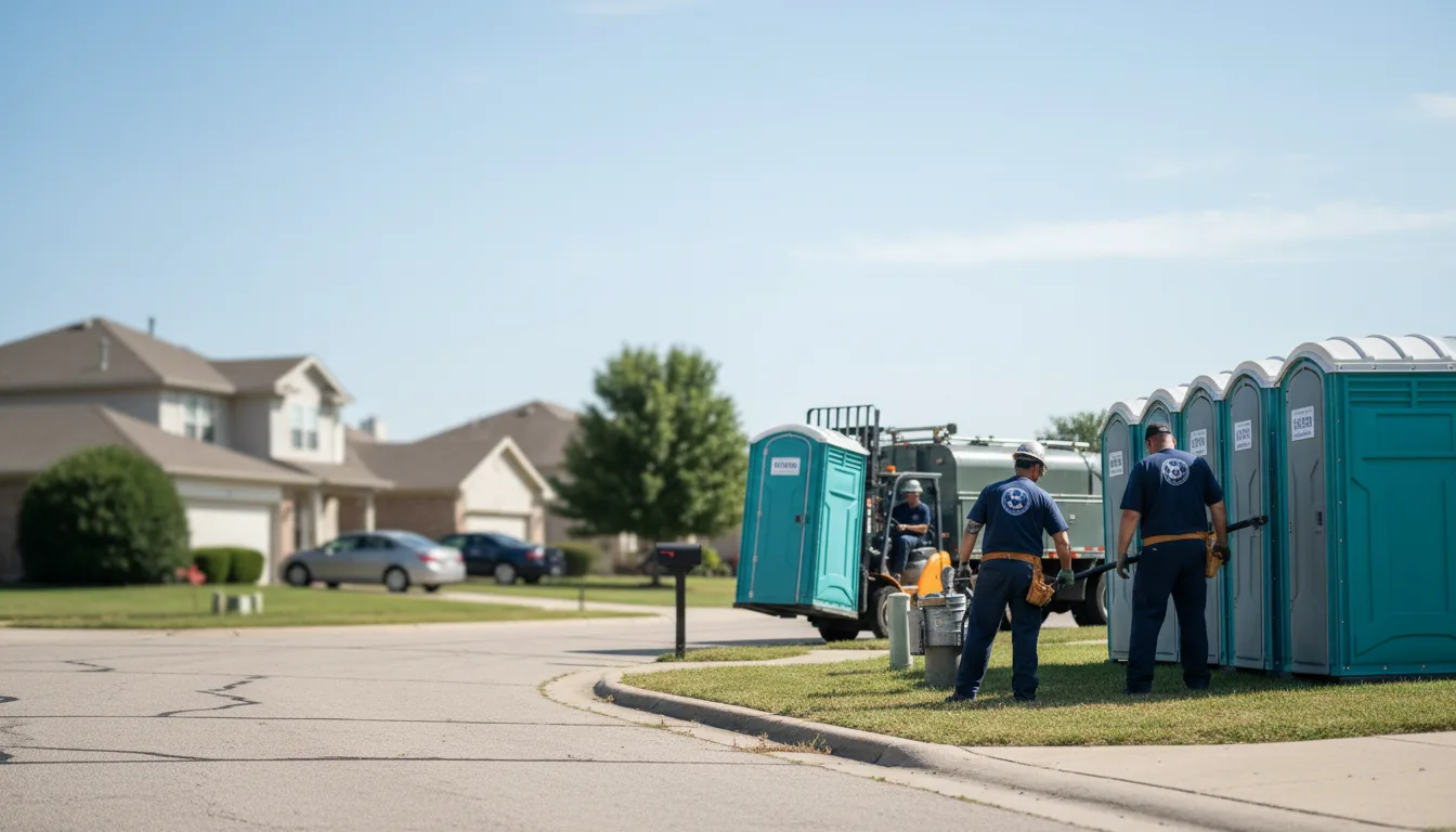 Porta Potty Rental in Crosby, TX near me